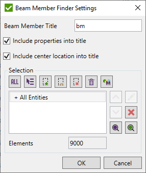 Beam_member_finder_settings