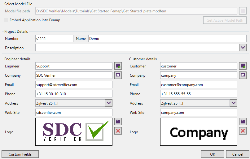Edit Projects | SDC Verifier