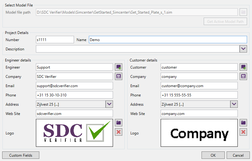 Edit Projects | SDC Verifier