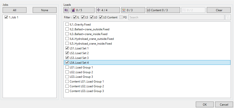 Select load multiple manually | SDC Verifier