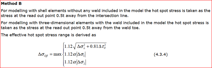 DNV GL Method B for Weld modeling