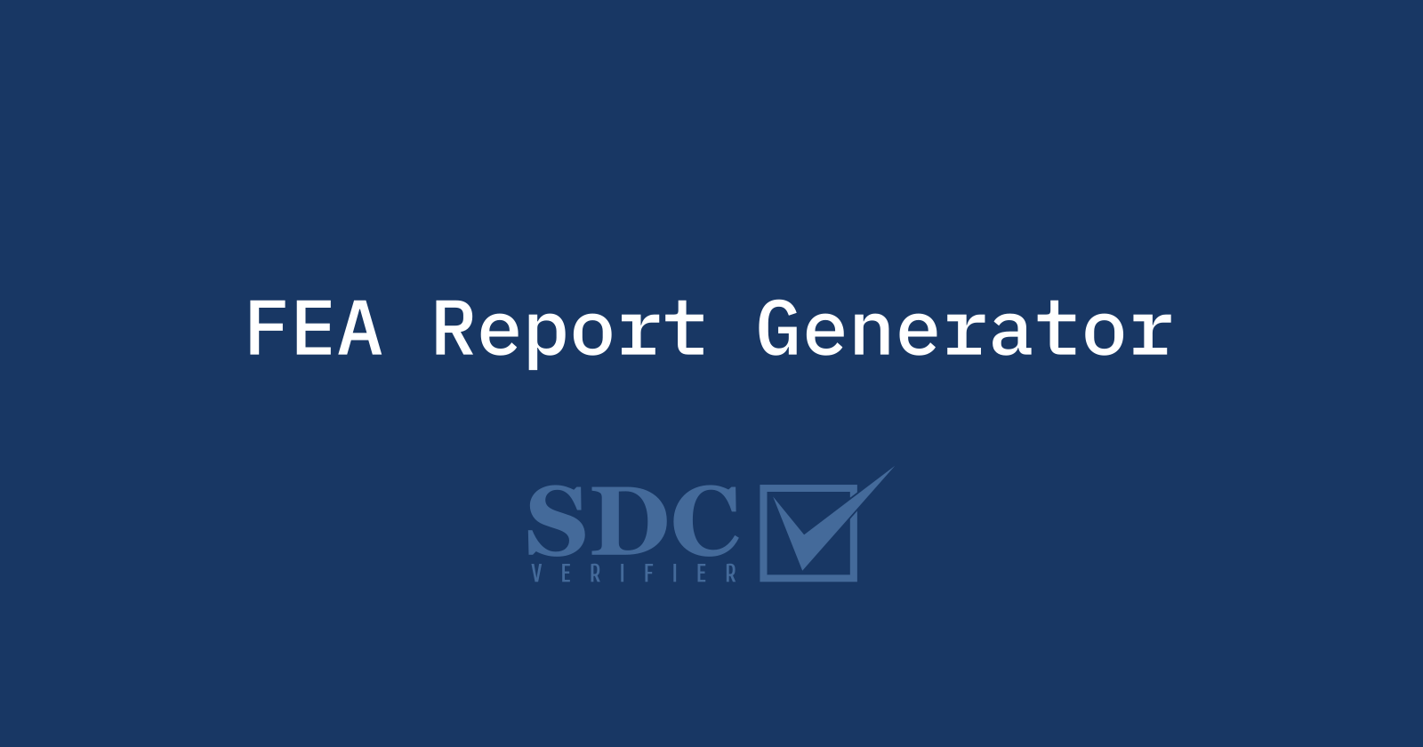 fea-report-generator-sdc-verifier