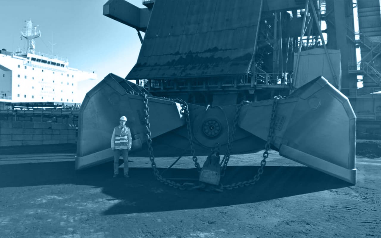   SDC Verifier  Cyclic loading influence check for the bulk material grabber