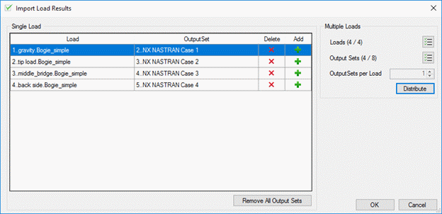 Import existing results from Femap