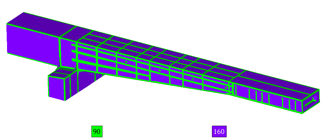 Fatigue Strength in Shear Direction to the weld calculated in SDC Verifier