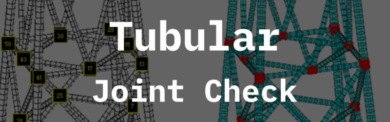 Tubular Joint Check SDC Verifier
