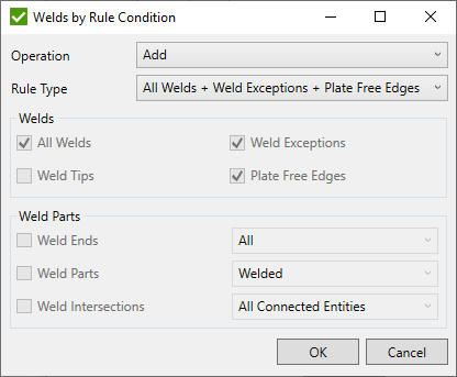 Select Welds by Rule