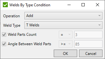 Select Welds by Type