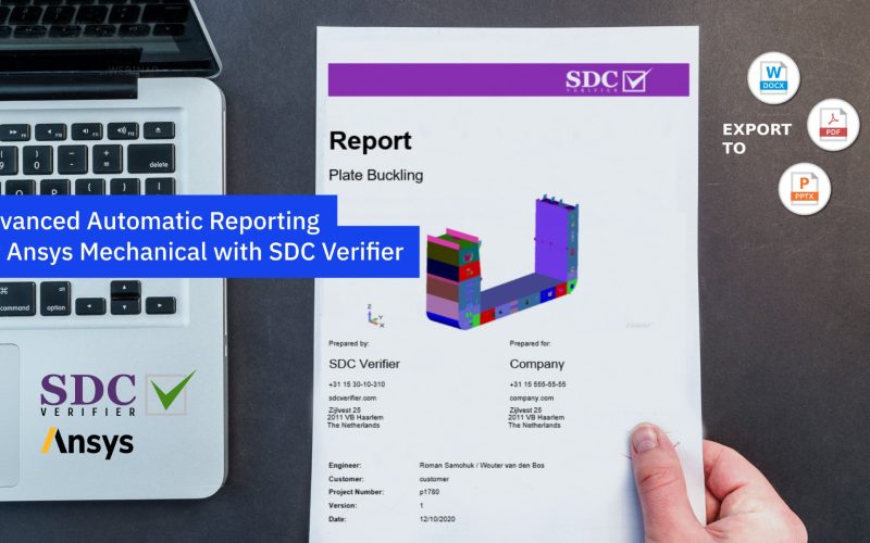 Advanced Automatic Reporting for Ansys Mechanical with SDC Verifier