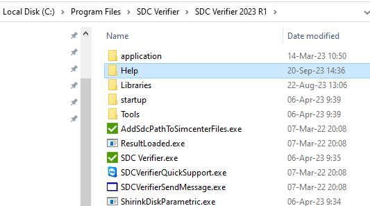   SDC Verifier  