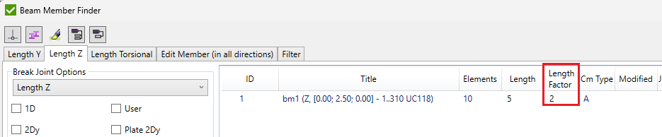 AS 4100. Example 5: Design a Universal Column Compression Member