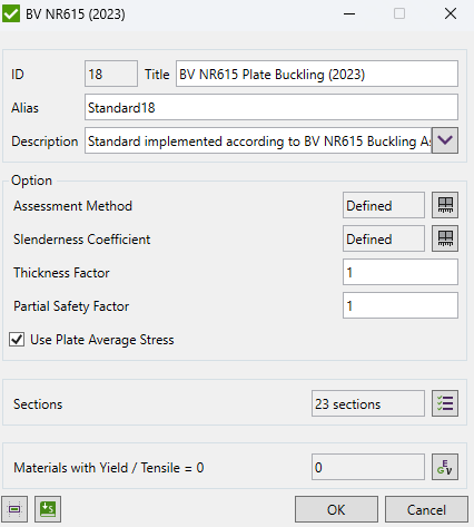 Image of the BV NR615 activation window in SDC Verifier