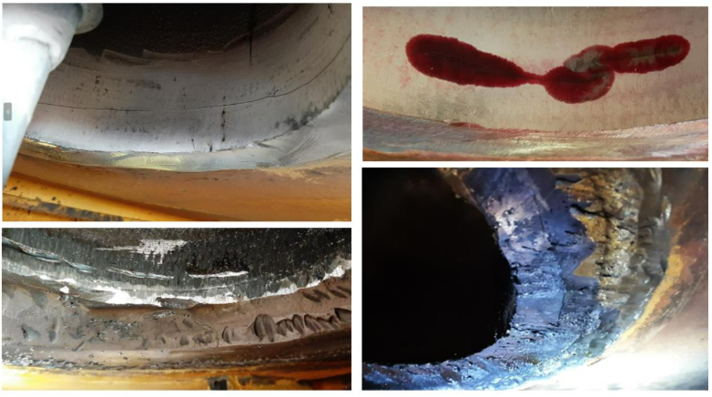 Steering pin connection – found cracks