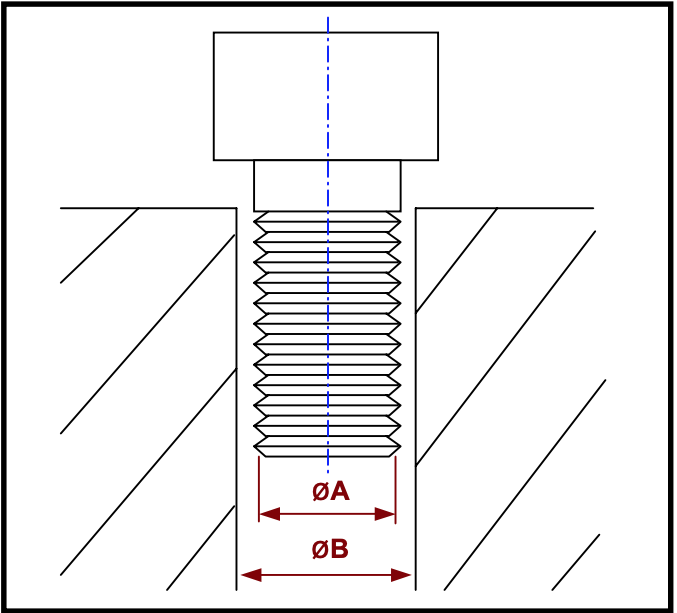 Illustration of bolt