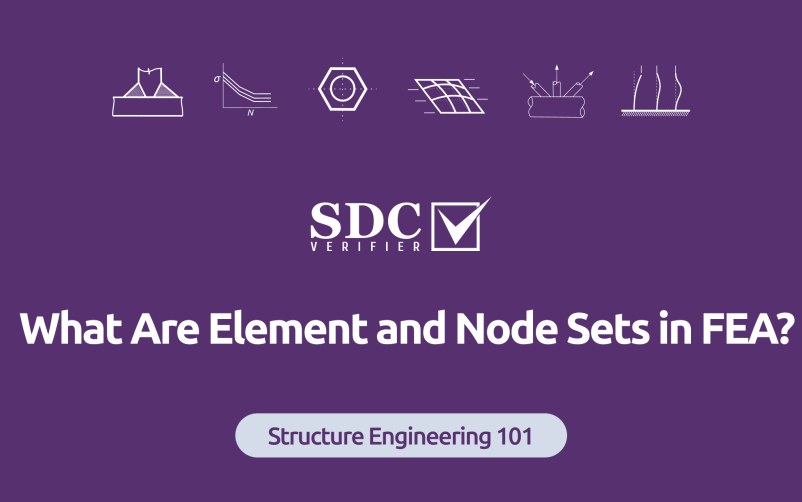 What Are Element and Node Sets in FEA?