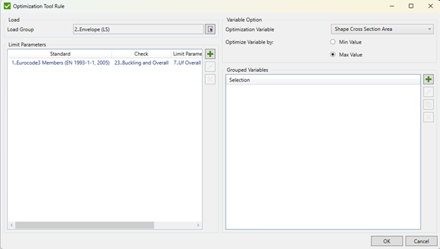 Image: Optimization Tool window in SDC Verifier