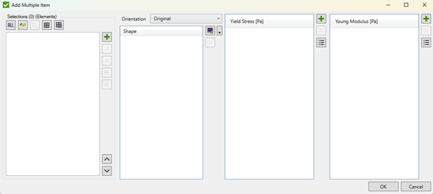 Image: Selecting elements in Optimization Tool window in SDC Verifier