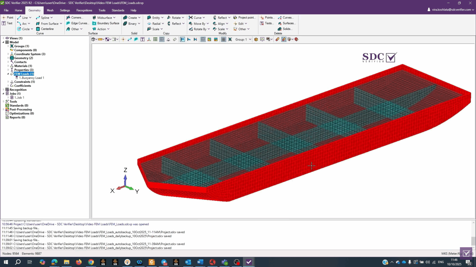 Fea Tank Shell Hydrostatic Tank Loads in FEA: Setup + Sanity Checks