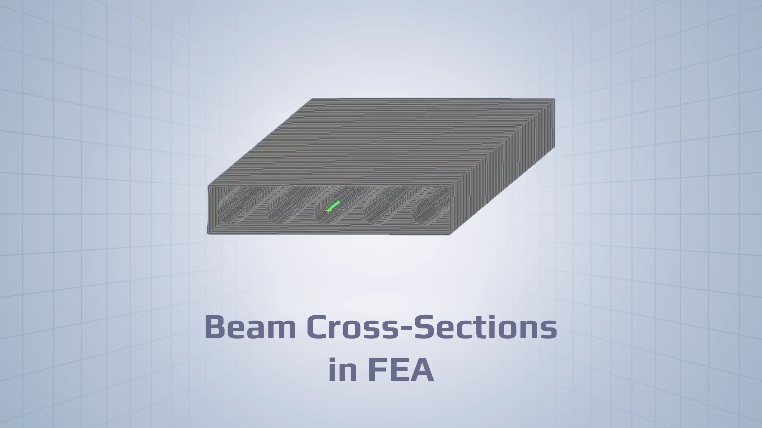 Beam Cross-Sections in FEA: Section Properties, Orientation, and What Changes Strength Checks 