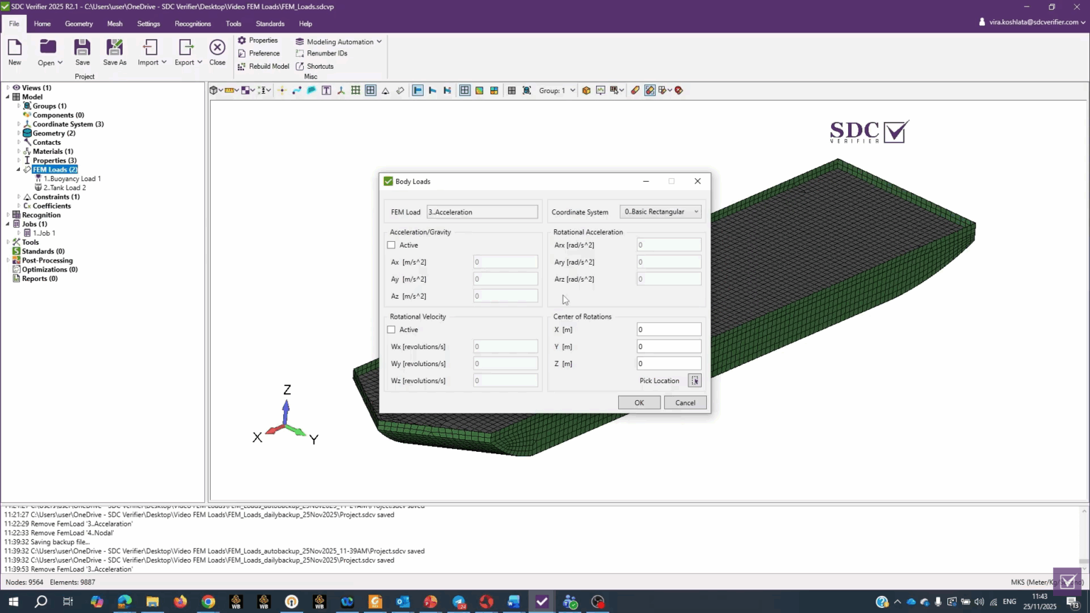 FEA Loads 101: Body vs Nodal vs Elemental Loads
